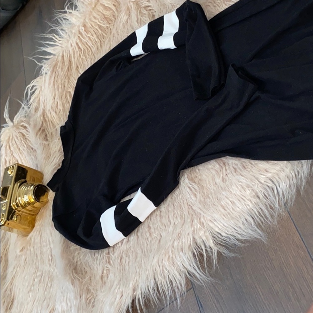 Fashion Nova Black Long Sleeve Dress